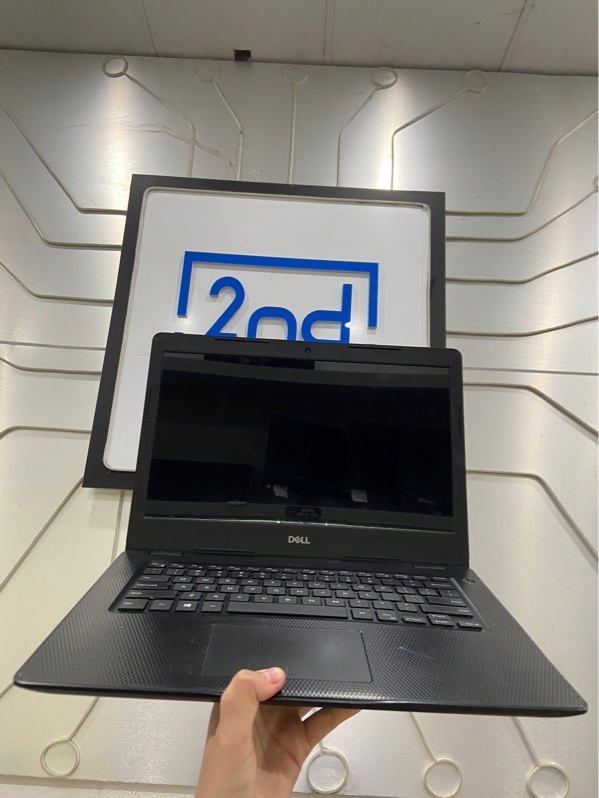 Laptop Dell Inspiron 3493 - i3 1005G1 - 4/256GB SSD - Sức khỏe 63 - Pin 34% - Màu đen - Ngoại hình: 97% - Màn ám viền nhẹ, vài đốm phản quang nhỏ, không nhận 2 cổng usb - Kèm sạc