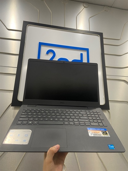 Laptop Dell Inspiron 3501 - i3-1115G4 - Ram 8/256GB SSD - Pin 75% - Màu đen - Ngoại hình: 97% - Nứt khung gần phím caplock, màn rộp, phản quang 1 chấm góc dưới trái - Body - Kèm sạc 1