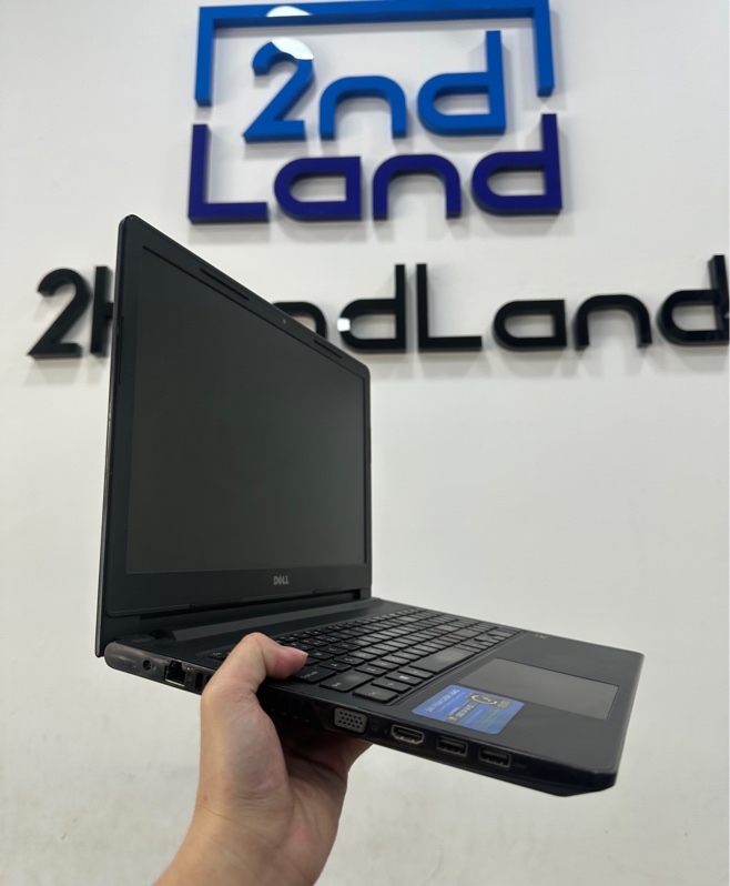 Laptop Dell Inspiron 3576 - i5 8250U - Ram 8/ 256GB SSD - Pin 93% thay new - Màu đen - Ngoại hình 97% - Màn phản quang bụi trong - Kèm sạc
