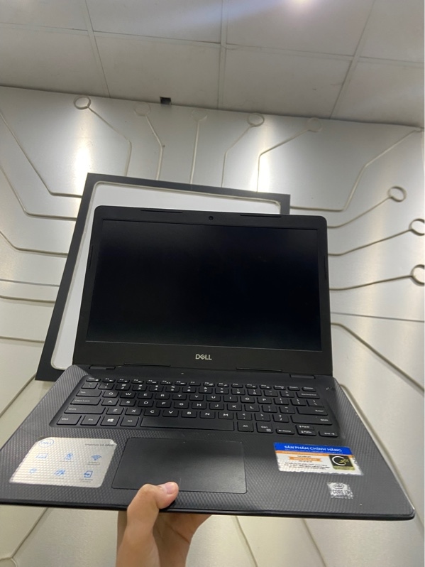 Laptop Dell Inspiron 3583 - i3-8145U - Ram 4/128GB SSD - 256GB SSD - Pin 70% - Màu đen - Ngoại hình: 97% - Màn phản quang - Kèm sạc