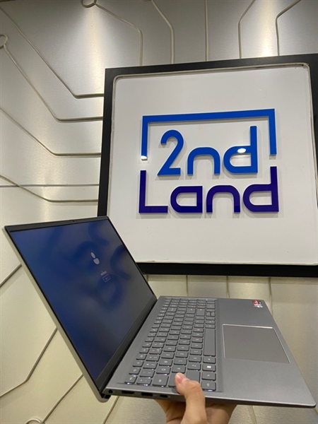 Laptop Dell Inspiron 5515 - Ryzen 5 5500U - Ram 8/256GB SSD - Pin 100% - Màu bạc - Ngoại hình: 97% - màn in phím nhẹ - Kèm sạc 2