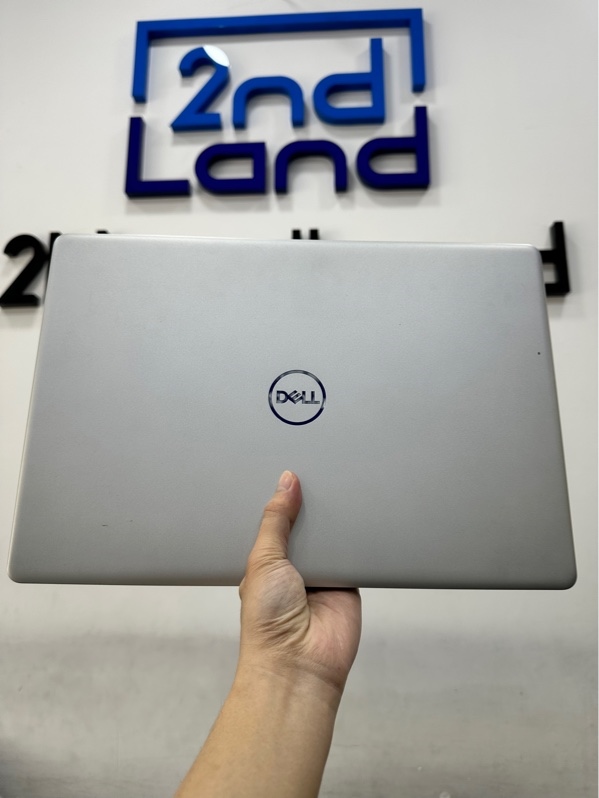 Laptop Dell inspiron 5593 - i5 1035G1 - Ram 8/512GB SSD (85%) - Pin 41% - Màu bạc - Ngoại hình xấu - Bể khung, trầy xướt, màn ám loằn phím - Kèm sạc