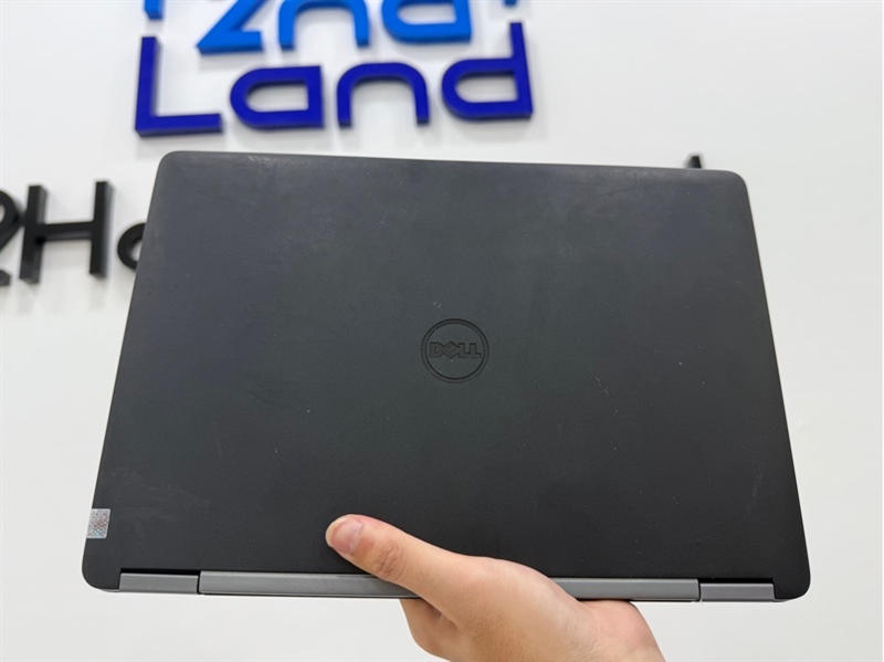 Laptop Dell Latitude E7270 - i7 - 6600U - HD Graphics 520 - Ram 8/256GB SSD - Pin 79% - Màu đen - Ngoại hình 97.5% - Màn ám vàng - Body - Kèm sạc