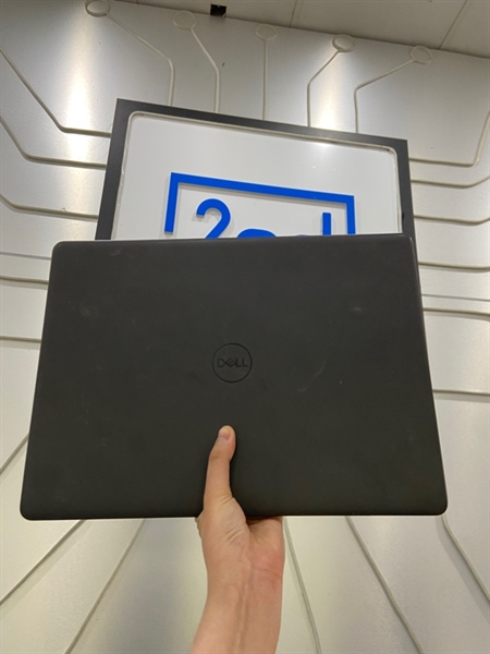 Laptop Dell Vostro 14 3450 - AMD Ryzen 5 3500U - Ram 4/256GB SSD - Pin 73% - Màu đen - Ngoại hình: 97% - Màn ám hồng nhẹ phản quang nền đen - Kèm sạc