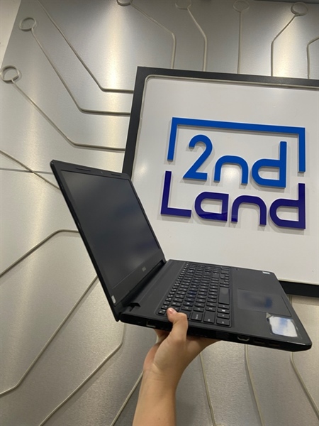 Laptop Dell Vostro 15-3568 - i5-7200U - Ram 8GB 1TB HDD - Pin 85% - Màu đen - Ngoại hình: 97% - Phím End bung, khoảng 10 đốm phản quang, viền ám hồng, màn ám xanh hở sáng, mất 1 ốc đáy - Body - Kèm sạc 2