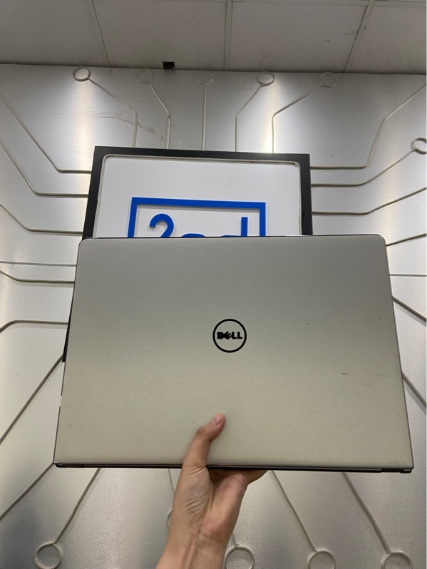 Laptop Dell Vostro 3459 - i5-6200 - Ram 8/128GB SSD, 512GB HDD - Màu bạc - Ngoại hình: 97% - TouchPad lỗi 2 chạm, màn ám viền vàng, phản quang, xước thân - Kèm 01 sạc