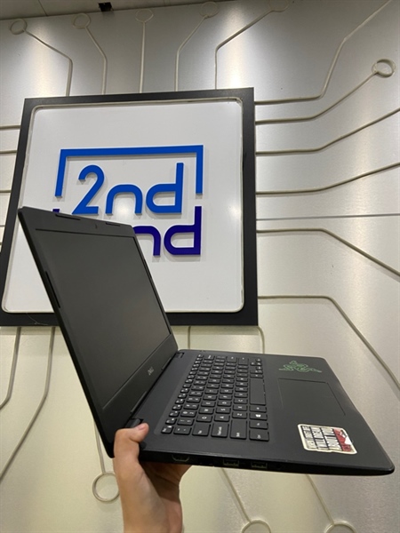 Laptop Dell Vostro 3480 - i5-8265U - Ram 8/256GB SSD - Pin 80% - Màu đen - Ngoại hình: 97% - Màn ám viền hồng vàng - Kèm sạc 2