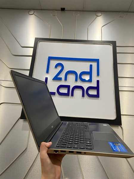 Laptop Dell Vostro 5568 Gold - i5-7200U - Ram 8/240GB SSD - Pin 100% đã thay - Màu Gold - Ngoại hình: 98% - Chuột trái vật lý hư - Kèm sạc 2