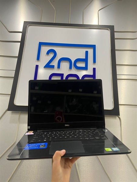 Laptop Dell Vostro 5581 - i5-8265U - Ram 4/1TB HDD 256GB - UHD Graphics 620 - Pin chai - Màu xanh - Ngoại hình: 97% - Màn ám hồng, hở sườn - Body - Kèm sạc 1