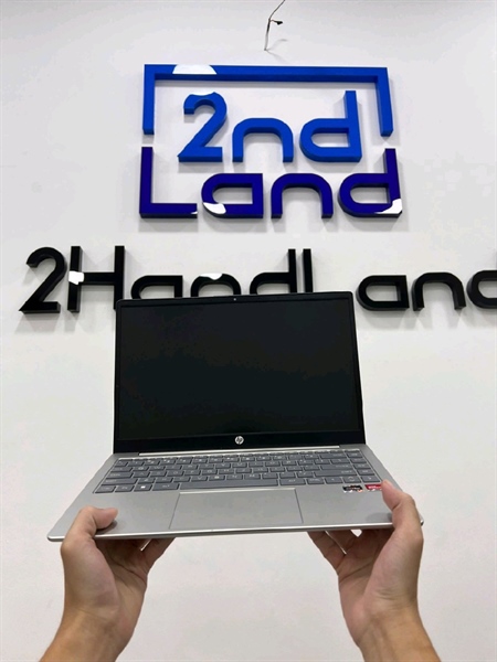 Laptop HP 14 -EMOXXX - Ryzen 5 7520U - 16/512GB SSD - Pin 100% - Màu bạc - Ngoại hình 97.5% - Kèm sạc 2