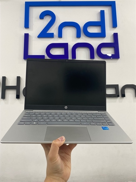 Laptop HP 14-EP0XXX - i3 1315U - 8/512GB SSD - Màu bạc - Pin 100% - Ngoại hình 98% - Màn vàng viền - Kèm sạc 1