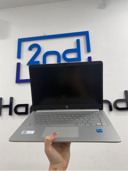 Laptop HP 14S-DQ5XXX - i3 1215U - 8/512GB - Màu bạc - Pin 100% - Ngoại hình 99% - CBH Cells đến 05/26 - Kèm sạc 2