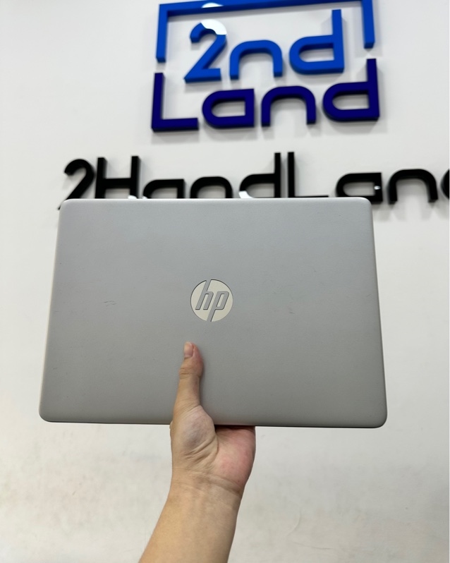 Laptop HP 14S FQ1XXX - Ryzen 3 5300U - 4/256GB SSD (96%) - Pin 100% - Màu bạc - Ngoại hình 97% - Màn ám hoằn phím nhiều - Kèm sạc