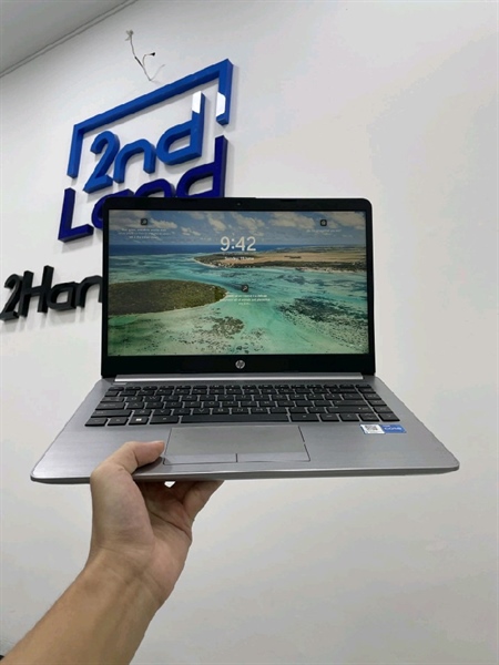 Laptop HP 240 14inch G9 Notebook PC - i5 - 1235U - 8/256GB SSD - Pin 100% (86 lần sạc ) - Màu bạc - Ngoại hình 98% - Kèm sạc 1