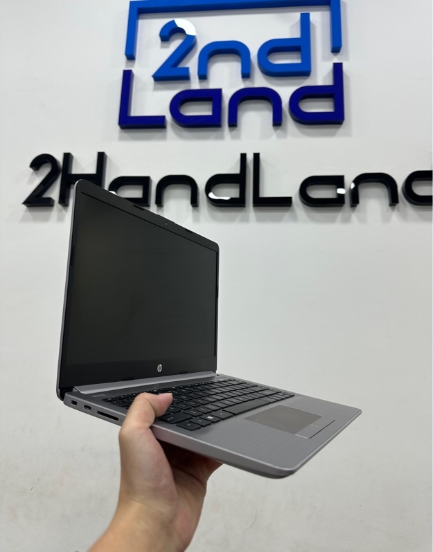 Laptop HP 245 G8 Notebook - AMD Ryzen 5 3500U - Ram 4/256GB SSD ổ cứng 89% - Pin 100% - Màu xám - Ngoại hình 97% - Mất đệm cao su - Kèm sạc (sạc xấu)