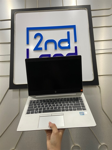 Laptop HP Elite Book 840 G6 - I7-8665U - Ram 16GB SSD 256GB - Pin 65% - Màu xám - Ngoại hình: 96% - Màn ám viền vàng - Kèm sạc 1