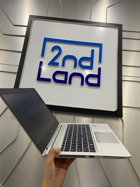 Laptop HP Elitebook 840 G6 - i7-8565U - Ram 16/256GB SSD - Pin 52% - Màu bạc - Ngoại hình: 97% - Cấn góc hở móp mặt D, viền màn ám hồng, 1 đốm phản quang - Kèm sạc 2