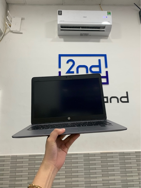 Laptop HP EliteBook Folio 1040 G2 - i5-5300U - RAM 4GB/SSD 128GB - Màu bạc - Pin 40% - Ngoại hình: 97% - Màn hình phản quang, liệt phím, lỗi card Wi-Fi - Kèm sạc - SP KHÔNG BẢO HÀNH