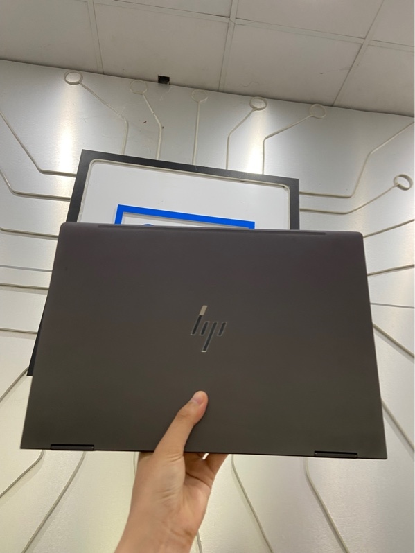 Laptop HP Envy x360 Convertible - Màn Cảm Ứng - Ryzen 7 3700U - Pin 100% Đã Thay - Màu đen - Ngoại hình: 97% - Màn ám hồng viền, cấn lỗ USB - Kèm sạc