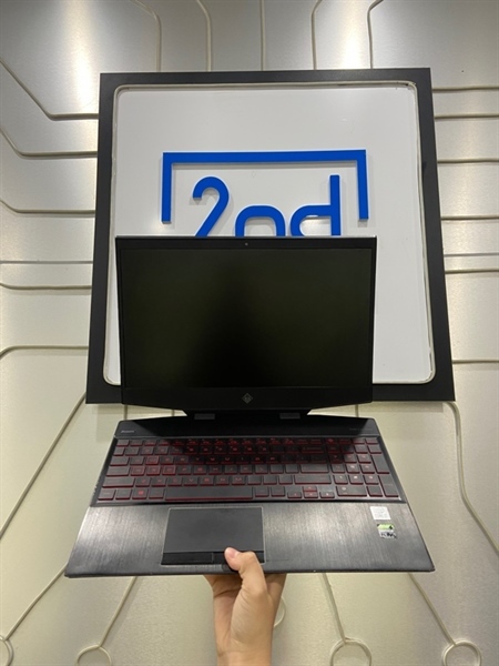Laptop HP Omen 15DH1XXX - i7-10750H - RTX 2070 - Ram 16/512GB SSD - Pin 120% ( thay pin dung lượng cao ) - Màu đen - Ngoại hình: 97% - Cấn sườn nhẹ, hở mặt D - Kèm sạc