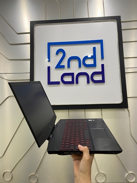Laptop HP Omen 15DH1XXX - i7-10750H - RTX 2070 - Ram 16/512GB SSD - Pin 120% ( thay pin dung lượng cao ) - Màu đen - Ngoại hình: 97% - Cấn sườn nhẹ, hở mặt D - Kèm sạc 2