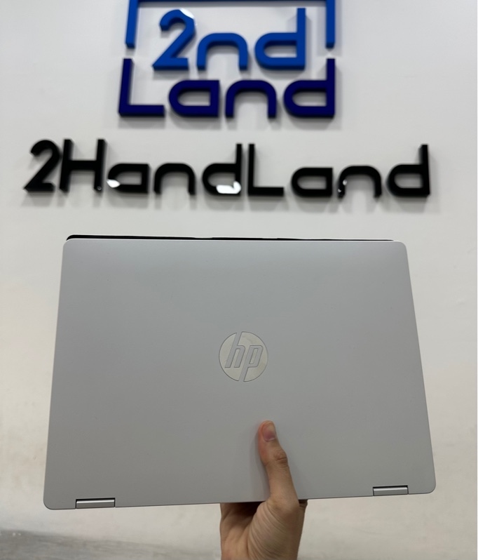 Laptop HP OminiBook 5 Plip - Màn cảm ứng - 5 120U - Ram 8/512GB SSD (100%) - Pin 100% - Màu trắng - Ngoại hình 98% - Kèm sạc