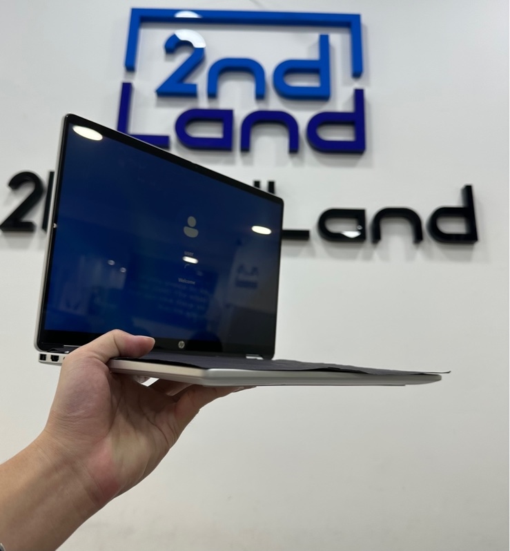 Laptop HP OminiBook 5 Plip - Màn cảm ứng - 5 120U - Ram 8/512GB SSD (100%) - Pin 100% - Màu trắng - Ngoại hình 98% - Kèm sạc