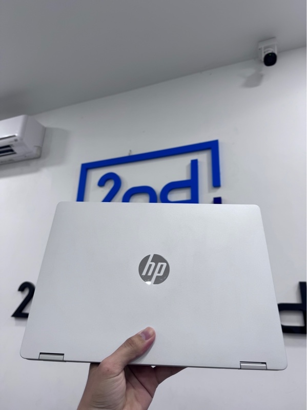 Laptop HP Omnibook 5Flip 14-fp0013dx - Intel Core(TM) 5 120U - 8/512Gb ssd - Màu bạc - Pin 100% - Ngoại hình 98% - màn cảm ứng , ổ sức khoẻ 100% - Kèm box , sạc