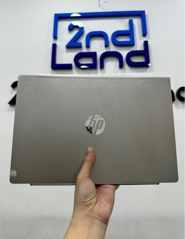 Laptop HP Pavilion 14 - i5 1035G1 - Ram 8/ 512GB SSD (100%) - Pin tạm ổn - Màu Gold - Ngoại hình 96% - Màn ám viền xanh, hở móp góc - Kèm sạc