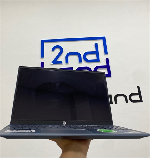 Laptop HP Pavilion 15 EG1XXX - i7-1195G7 - Ram 16/512 - SSD - Pin 100% - Ngoại hình 97% - Màu xanh - Kèm sạc 1