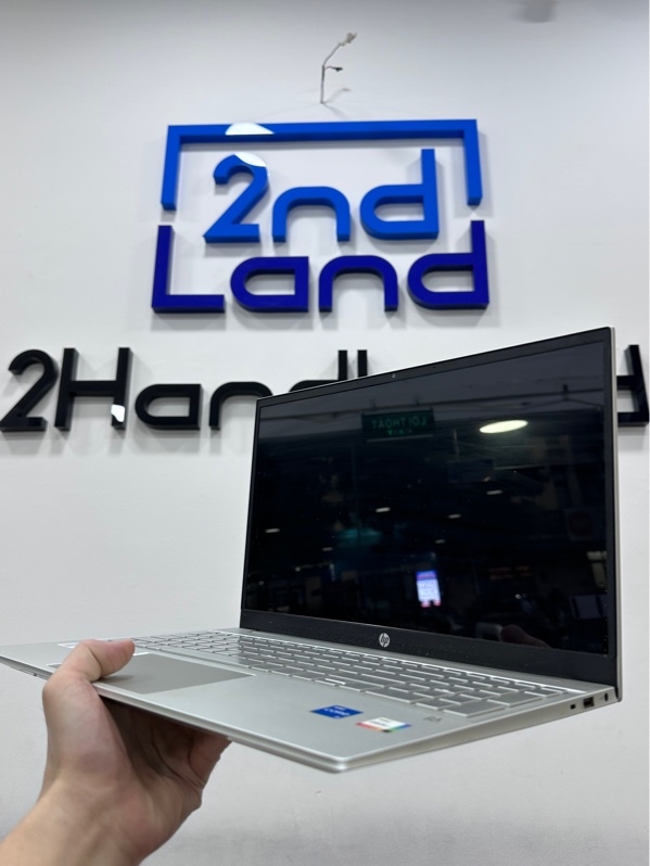 Laptop HP Pavilion 15 - FHD-60Hz - i5-1135G7 - Ram 8/512 SSD (92%) - Pin tạm - Màu xám - Ngoại hình 97% - Kèm sạc