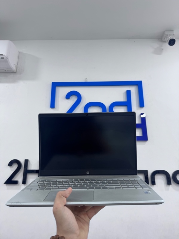 Laptop HP Pavilion 15 - i3-1005G1 - 4/256Gb - Màu xám - Pin chai - Ngoại hình 97% - Sức khoẻ ổ 89, màn bầm, phản quang, tối góc - Kèm sạc