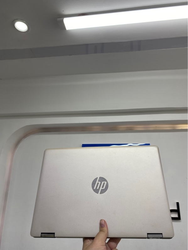 Laptop HP Pavilion x360 convertible 14-dh0xxx - I3 8145u - 4/1T hdd - Màu vàng - Pin thay 100% - Ngoại hình 97% - Màn ám xanh nhẹ, Touchbar mòn - Kèm sạc - SẢN PHẨM LỖI KHÔNG BẢO HÀNH