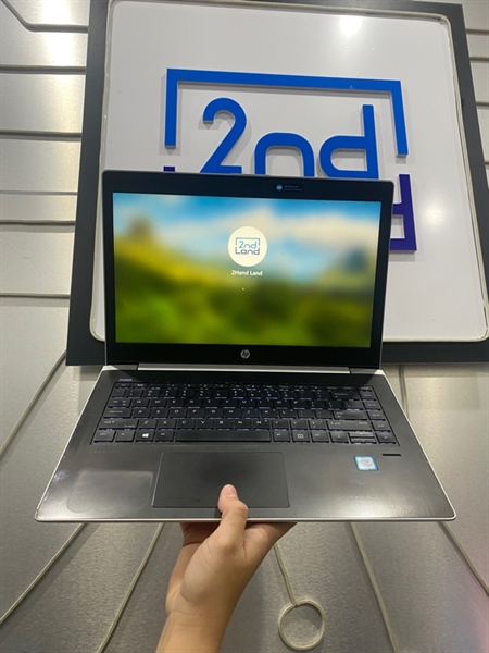 Laptop HP Probook 440 G5 - 8/256GB SSD - Graphics 620 - i5-8250U - Pin chai - Màu bạc - Ngoại hình: 97% - Màn phản quang 3 điểm - Body - Kèm sạc 1