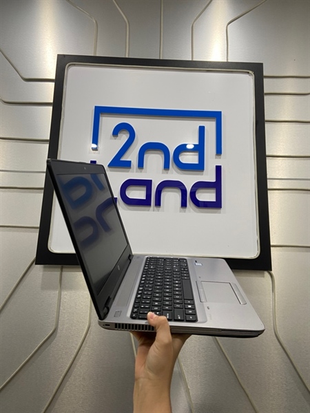 Laptop HP Probook 650 G3 - Core i5-7200 CPU - 161 480GB SSD - Ram 16GB - Pin 70% - Màu đen - Ngoại hình: 97% - Màn hở sáng ám - Body - Kèm sạc 2