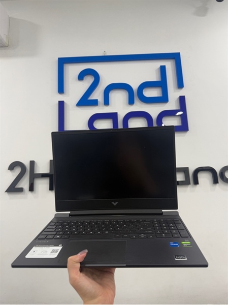Laptop HP Victus 15 FA0XXX - i5 12450H - 16/512GB SSD - GTX1650 - Màu đen - Pin 80% - Ngoại hình 98% - Kèm sạc 2