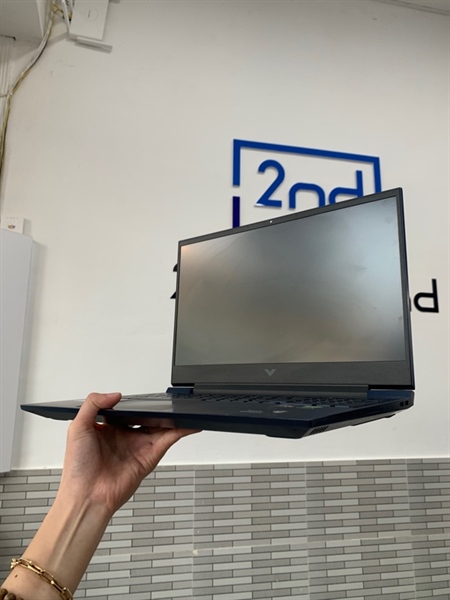 Laptop HP Victus 16-E1102AX - Ryzen 7 6800H - RTX 3050 TI 4GB - Ram 16GB/512GB SSD -Màu xanh - Pin 100% đã thay - Ngoại hình: 97% - Màn in phím, 1 đốm phản quang - Kèm sạc 2
