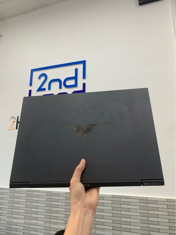 Laptop HP Victus 16 - i5-11400H - Ram 8GB/512GB SSD - RTX 3050TI, 4GB - Màu đen - Pin 85% - Ngoại hình; 98% - Body,Kèm sạc