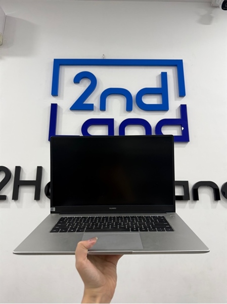 Laptop Huawei Bohk Wax9x - Ryzen 5 3500U - Card AMD Radeon Vega 8 Graphics - 8/256GB SSD - Màu bạc - Pin 80% - Ngoại hình 98% - Màn tối góc nhẹ - Kèm sạc 2
