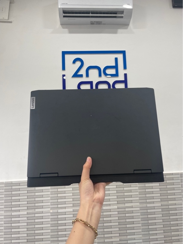 Laptop Lenovo 82s9 - i5-12500h - Ram 8/512 - RTX 3050 - Màu xám - Pin 92% - Ngoại hình: 97% - Màn trầy ám hồng - Kèm sạc