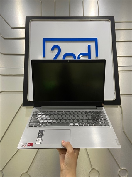 Laptop Lenovo Ideadpad S145 - AMD Ryzen 5 3500U - AMD Radeon Vega 8 Graphics - Ram 8/256GB SSD - Phím Trung - Pin 100% đã thay - Chu kì sạc 9 lần - Màu xám - Ngoại hình: 97% - Màn ám xanh trung vừa - Kèm sạc 1