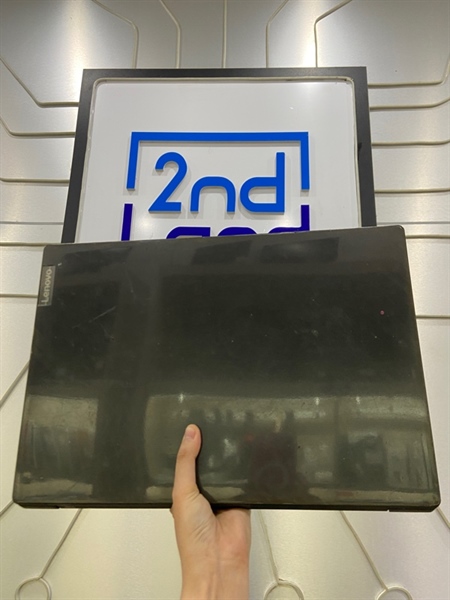 Laptop Lenovo Ideadpad S145 - I3-1005G1 - Ram 12/256GB - Pin 80% - Màu đen - Ngoại hình: 97% - Màn bầm 2 bên, ám viền vàng vừa - Kèm sạc