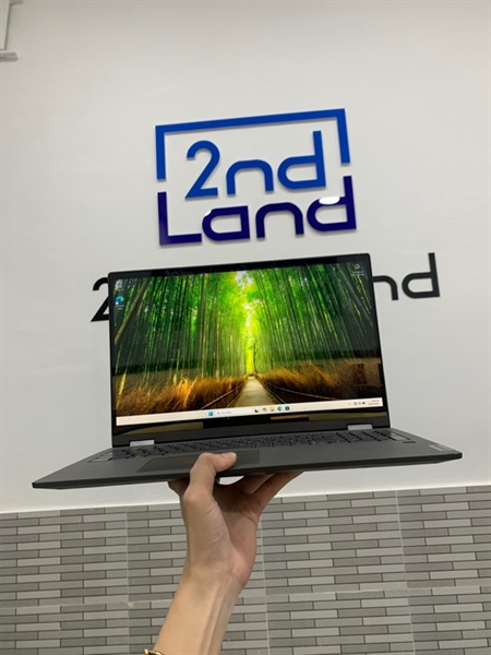 Laptop Lenovo Ideaflex 5 81X3 - i5-1035G1 - Ram 8GB/SSD 256GB - Màu đen - Pin 84% - Ngoại hình: 97% - màn ám hồng - Kèm sạc 1