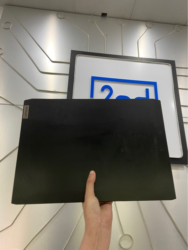 Laptop Lenovo Ideapad Gaming 3-15ACH6 - AMD RYZEN 5 5600H - RTX 3050 Ti - Ram 16/256GB SSD / 256GB SSD - Pin 86% - Màu đen - Ngoại hình: 97% - màn ám viền xanh vừa , chuột vật lý hư - Kèm sạc