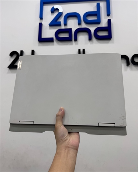 Laptop Lenovo Ideapad Gaming 3 15ARH7 - Ryzen 5 6600H - Card 3050 - Ram 16/512GB SSD - Pin 91% - Màu trắng - Ngoại hình 97% - Màn ám máy trầy cấn - Kèm sạc