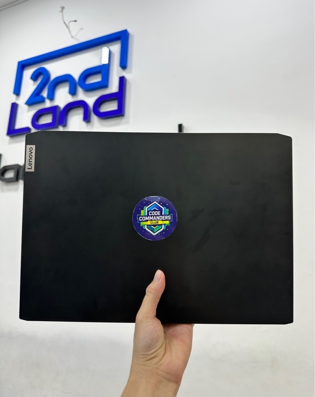 Laptop Lenovo IdeaPad Gaming 3 - Ryzen 5 5500H/RTX 2050 - Ram 16/512GB SSD(88) - Pin 77% - Màn hoằn phím, trầy cấn góc, hở ốp bản lề màn - Kèm sạc