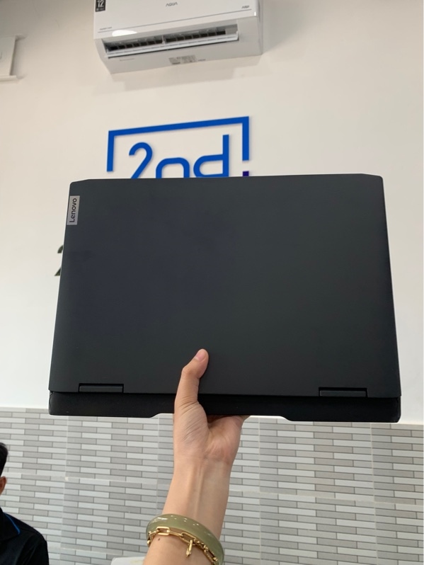 Laptop Lenovo ideapad gaming 8259 - i5-12500H - 16GB/512GB SSD - RTX 3050 - Màu đen - Pin 91% - Ngoại hình: 97% - Màn trầy, ám hồng, bể bàn lề 2 bên, loạn touchpad, trầy body - Kèm sạc