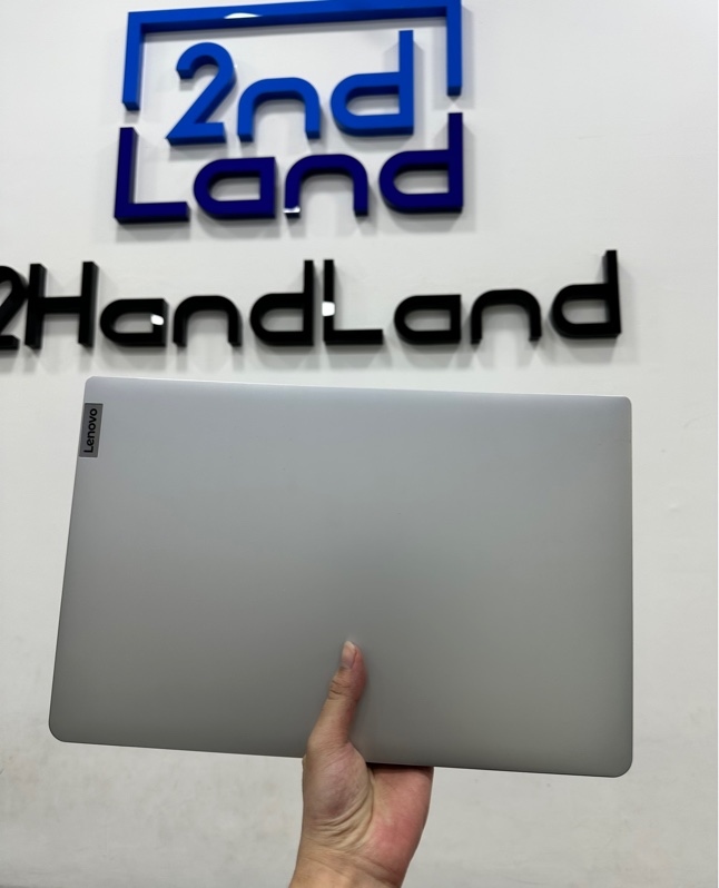 Laptop Lenovo Ideapad Slim 1 15AMN7 - Ryzen 5 7520U - Ram 8/512GB SSD - Pin 91% - Màu bạc - Ngoại hình - Màn bụi trong nhẹ - Kèm sạc