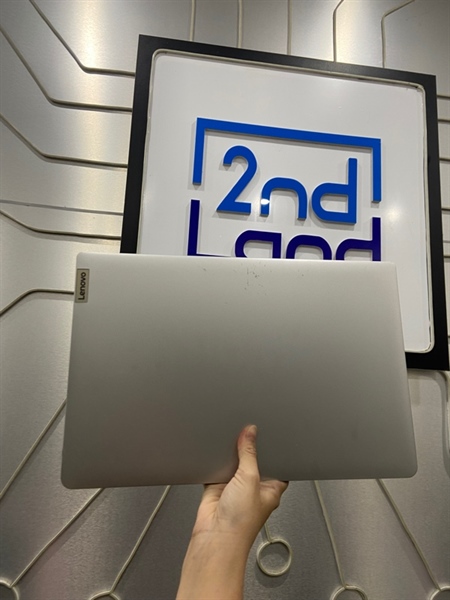 Laptop Lenovo iDeapad Slim 1 82R4 - AMD Ryzen 7 5700U - Ram 16/512GB SSD - Pin 88% - Màu bạc - Ngoại hình: 97% - 2 chấm phản quang - Kèm sạc