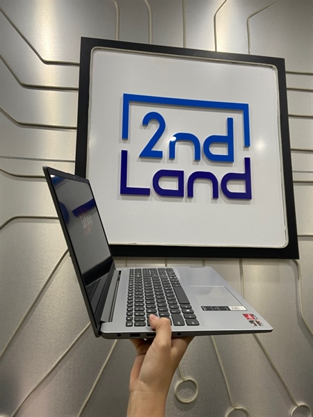 Laptop Lenovo iDeapad Slim 1 82R4 - AMD Ryzen 7 5700U - Ram 16/512GB SSD - Pin 88% - Màu bạc - Ngoại hình: 97% - 2 chấm phản quang - Kèm sạc 2